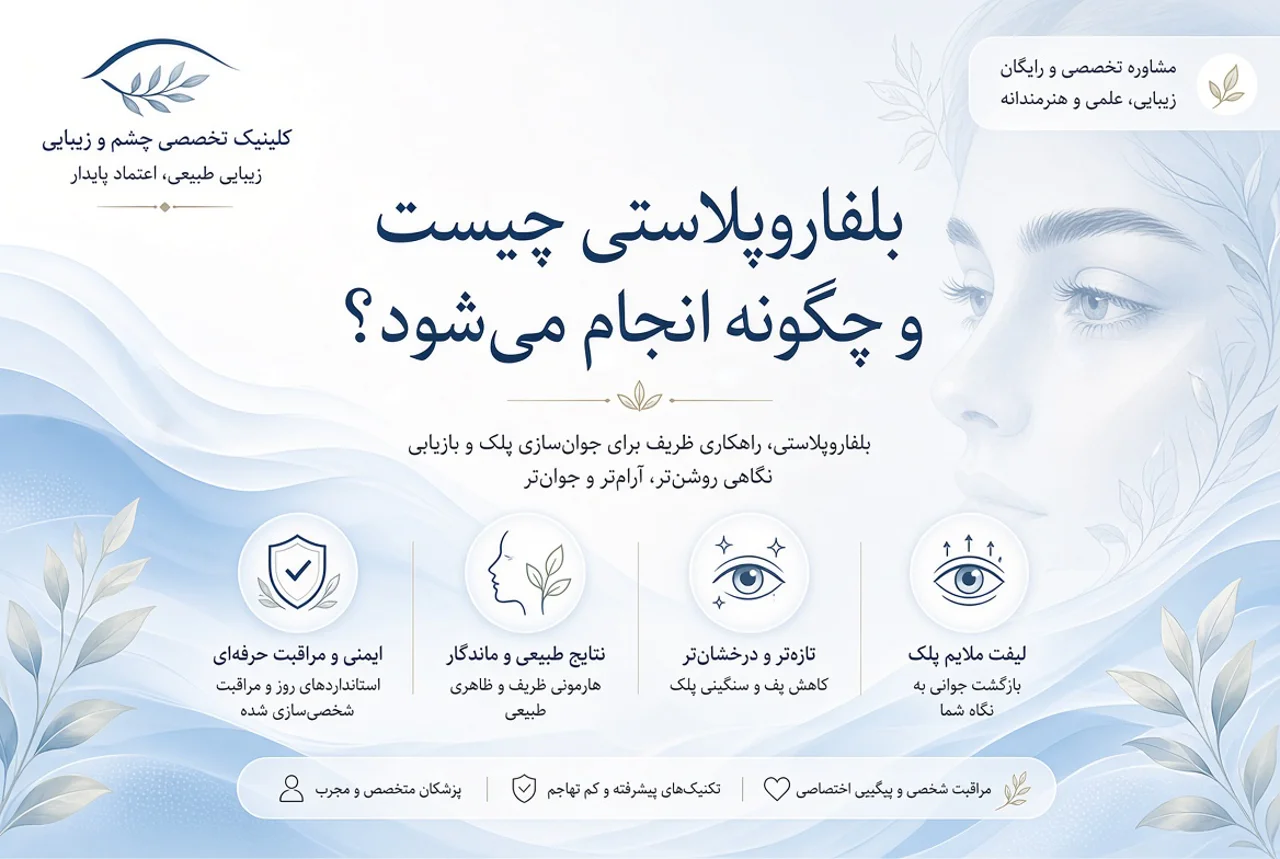 بلفاروپلاستی چیست و چگونه انجام می‌شود؟